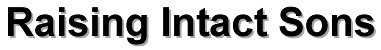 Raising Intact Sons logo